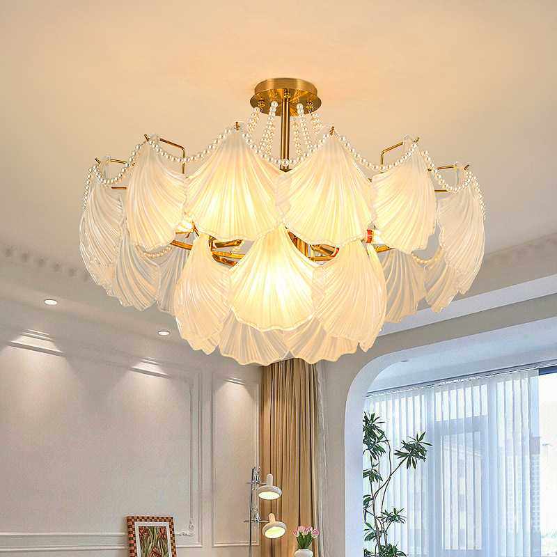 法式轻奢客厅吊灯现代简约玻璃片灯具个性卧室餐厅非智能家用灯具,畜牧/养殖物资,畜牧/养殖器械,淘宝优惠券,粉丝福利购,淘宝优惠卷