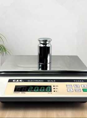 双杰TC20KA应变式电子天平  TC30KA方形不锈钢秤盘电子天平