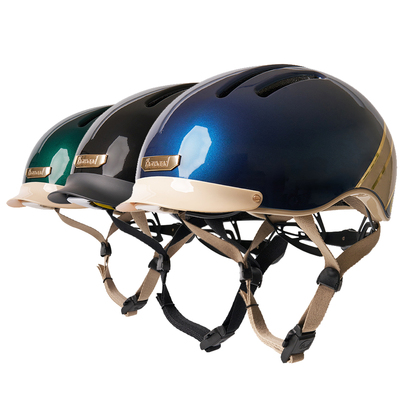 thousand十周年限量滑板车安全帽小布自行车安全灯骑行头盔