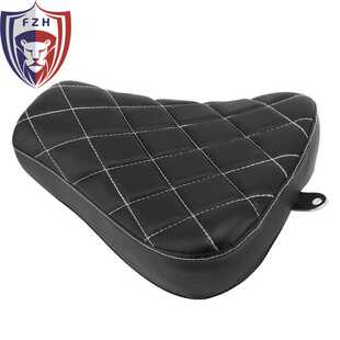 摩托配件 哈雷XL1200 X48改装前坐垫白线菱形 前坐包 04-15年