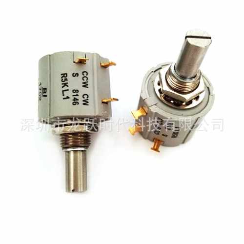 线绕进口电位器CW S 8146R5KL.1 BI MEXICO多圈精密可调电位器