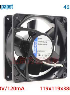 4656X ebmpapst 230VAC 交流风机 19W 0.12A 机箱机柜风扇