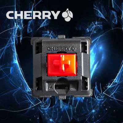 MX1A-L1NW 德国CHERRY樱桃5脚Hg红轴轴体开关 Keyswitch Red 5Pin