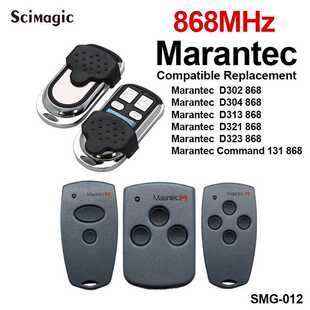 克隆车库门遥控器 Marantec 868 MHz 开门器 无线钥匙