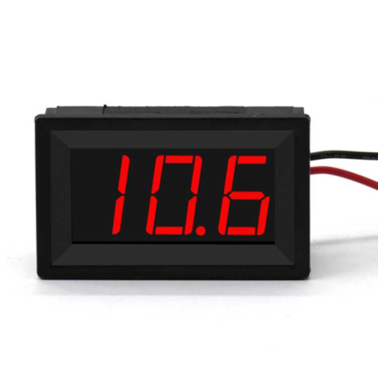 XH-B105 直流DC数字上下限报警电压表头高低压提示数显量程蓄电池