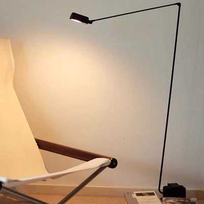 意大利Lumia Daphine马达摇臂落地灯复古中古客厅设计师氛围灯具