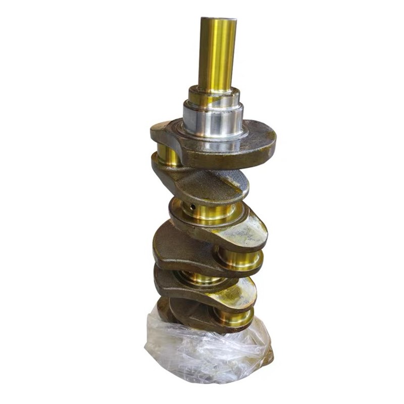 五十铃发动机配件4LE2/4LE1直喷曲轴日立挖掘机ZX55/50神钢SK75-8