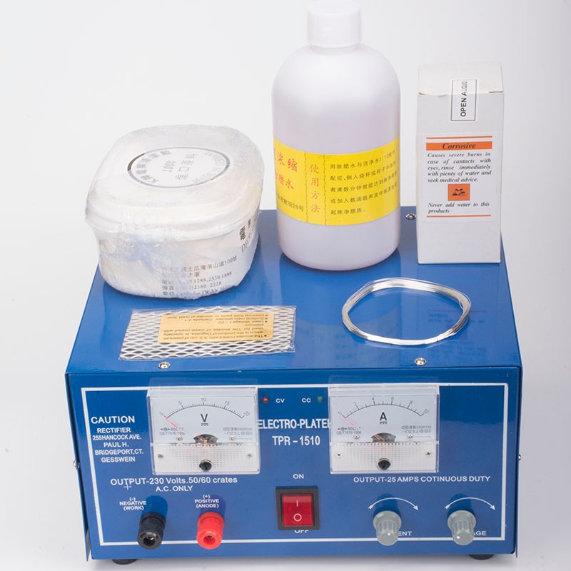 镀金机电金机电镀机银首饰电镀设备24K黄金白金水镀金水