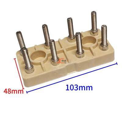 柴油发电机接线板无刷发电机184电球绝缘线板接线柱8钉出线板