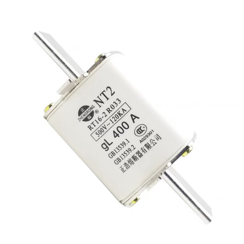 正浩熔断器 NT2 RT16-2 500V-120KA GL 350A 400A 陶瓷保险丝熔断