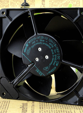 EBM W1G115-AT25-10 12V 13W 12738 13CM 全金属耐高温风扇 3线