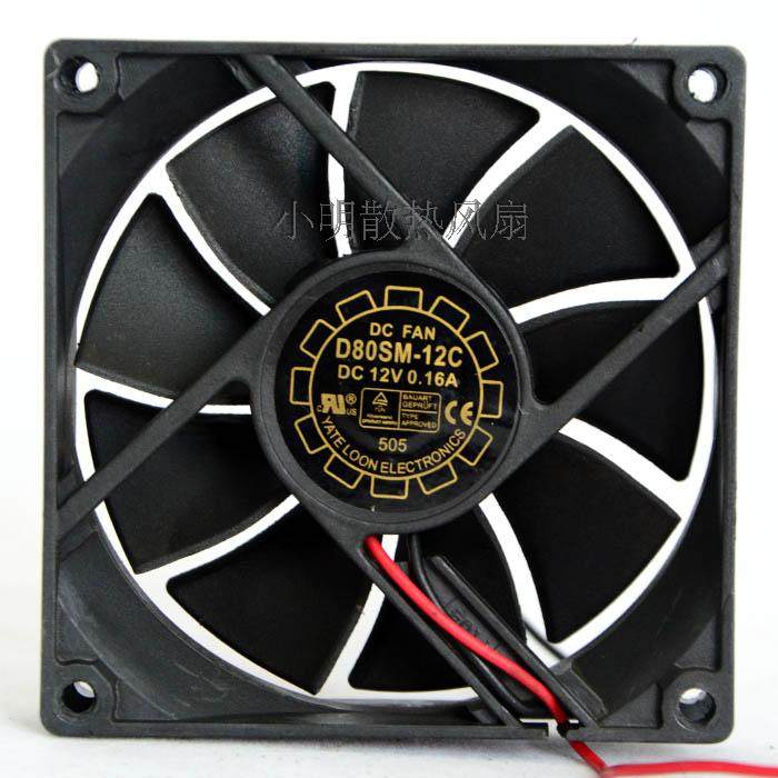 正品原装悦轮D80Sm-12C 12V 0.16A 8020 8CM 长城 电源 机箱 风扇