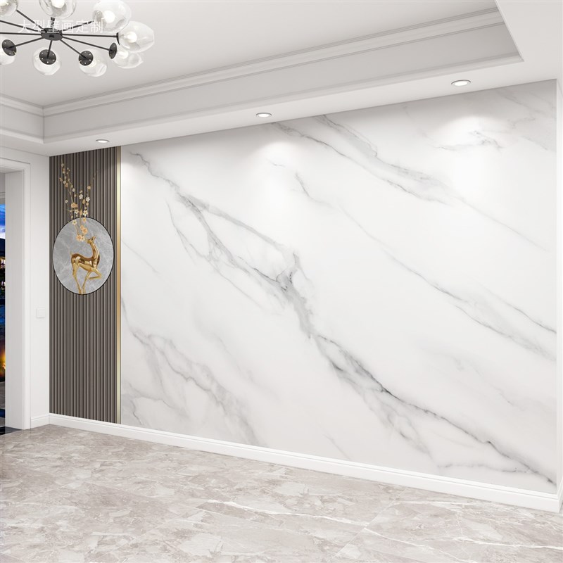 电视背景墙202i5新款壁纸3d立体壁画影视墙法式墙纸客厅8d凹凸壁