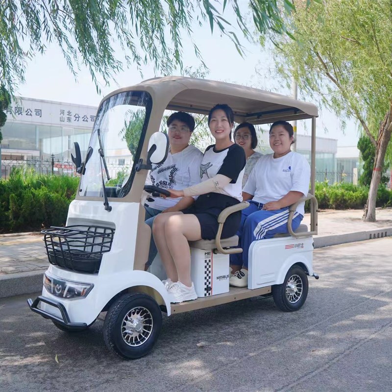 小巴士新款A7客货两用q电动四轮车四轮电动车老人代步残疾人用车