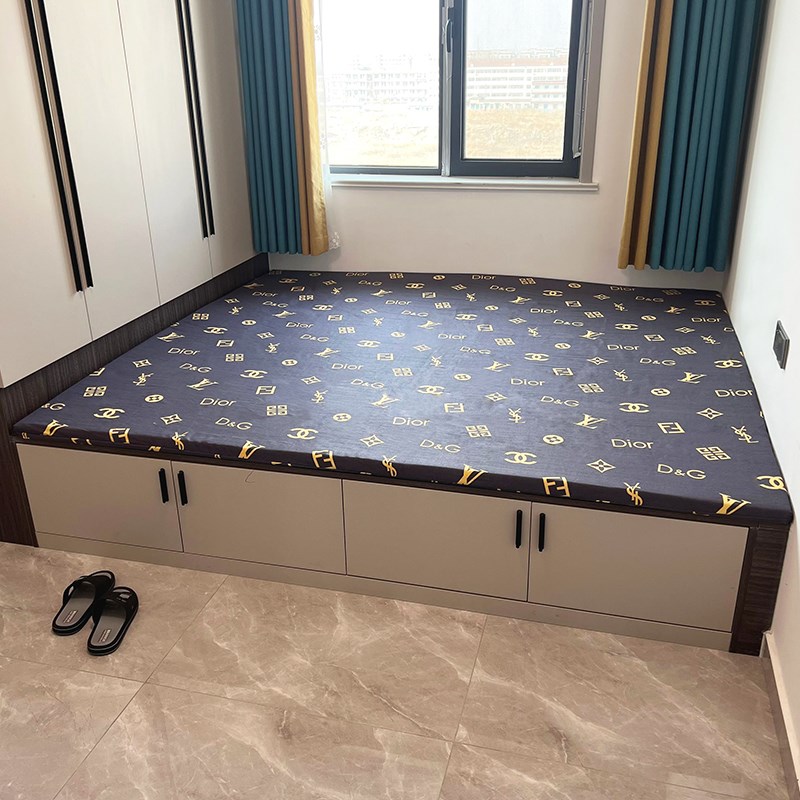 高密度回弹棉榻榻米垫定做加厚家用海绵I床垫可折叠记忆棉大炕垫