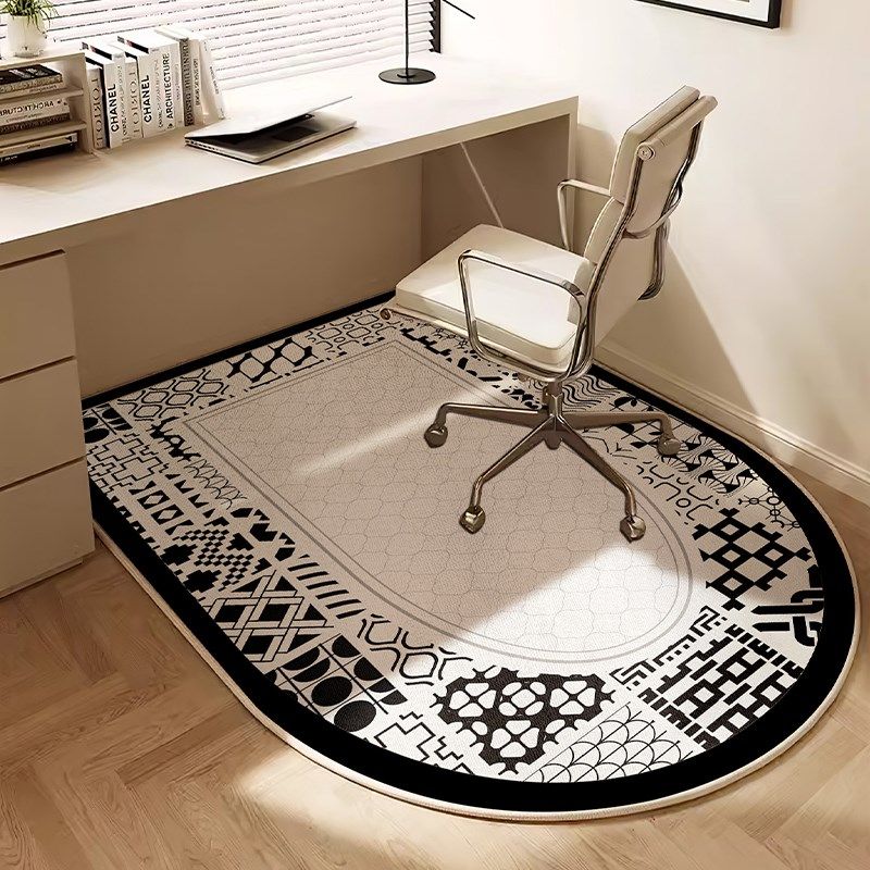 美式复古转椅地垫书房电脑桌拱形地毯耐脏免打理卧室梳妆台家用毯,居家布艺,转椅地垫,淘宝优惠券,粉丝福利购,淘宝优惠卷