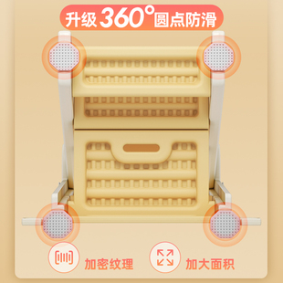 学习塔蒙氏e宝宝洗手台阶凳可折叠儿童洗漱台踩凳楼梯子脚踏垫脚