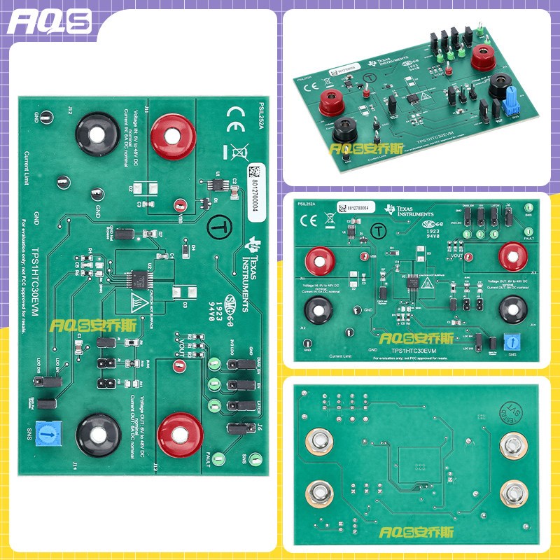 TPS1HTC30EVM TPS1HTC30-Q1 配电负载开关电源管理评估套件开发板