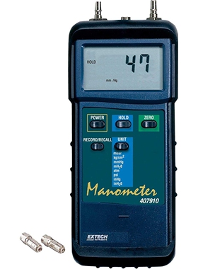 Extech 407910 重型 29psi 差压压力压力计