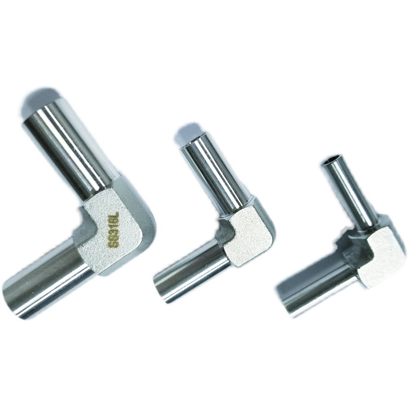 316L不锈钢自动焊接模锻体弯头2分3分4分BA管1/4高压全自动焊弯头