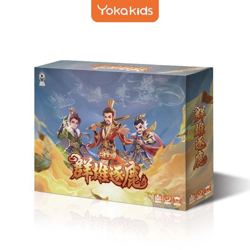 游卡儿童游三国群雄逐鹿小学生礼物人物历史桌游学习思维逻辑训练