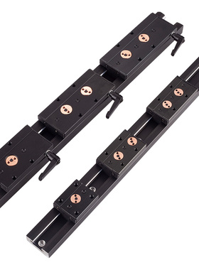 黑色内置双轴心SGR10E15N 20N 35  50带锁紧滑块静音重型直线导轨