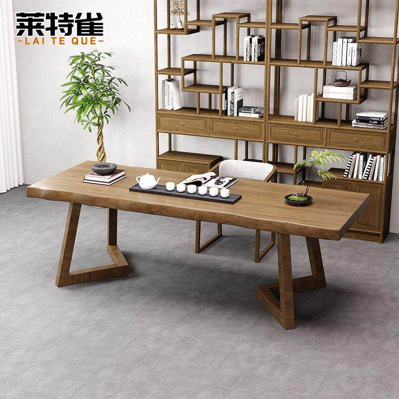 办公会议桌长桌简约现代大型员工培训桌长条桌会议室桌椅组合家具