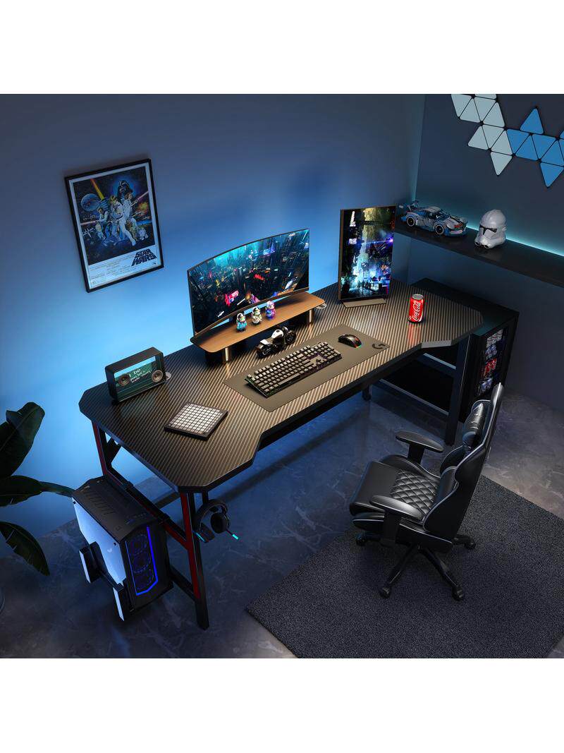 桌子电脑桌家用台式机电竞桌椅套装卧室学习书桌小型工作台办公桌