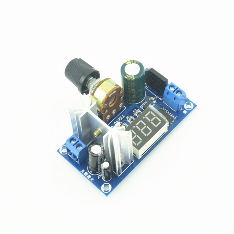 LM317电源调压板2A 317调压板 317可调稳压电源 带数码电压显示