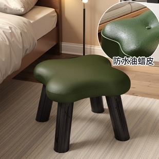 实木小凳子家用矮凳板凳简约沙发凳门口换鞋凳客厅茶几凳软包板凳