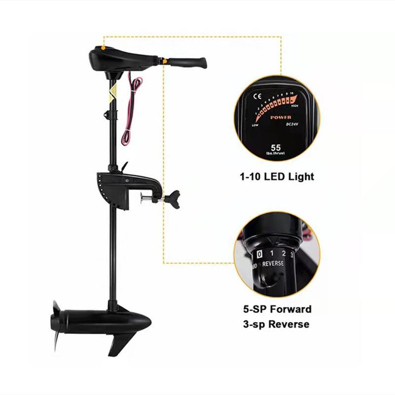 TRM-L-32船用推进器12V无刷塑料船挂浆机船外机马达螺旋桨舷外机