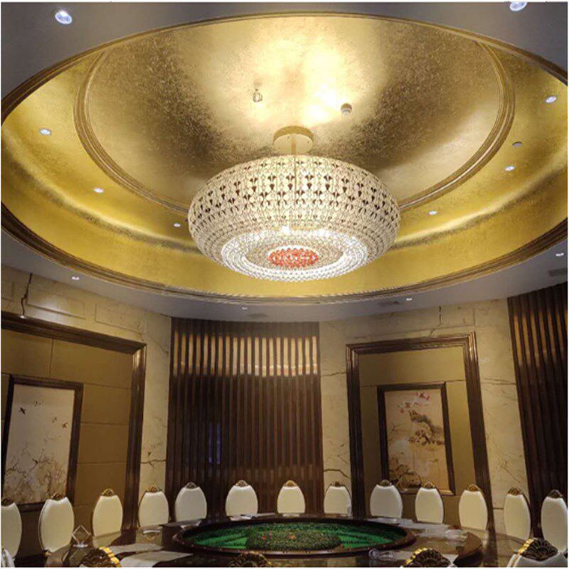 极速金箔纸装饰贴金 家装修吊顶手抓金铂酒店别墅贴金泊萡纸1000