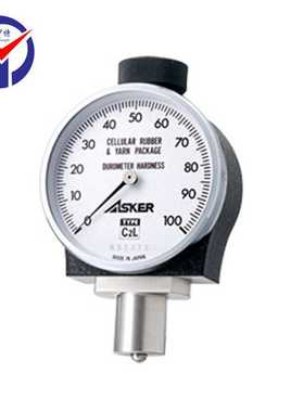 ASKER橡胶硬度测试仪Type C2L 邵氏硬度计 软材料硬度计