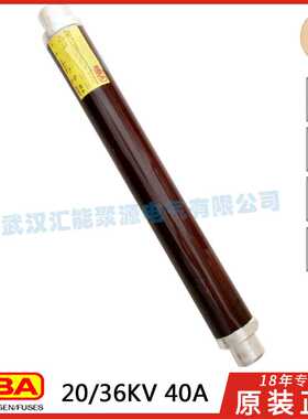 德国西霸SIBA高压熔断器D-44534/20/36KV 3001613.40A保险管40KA