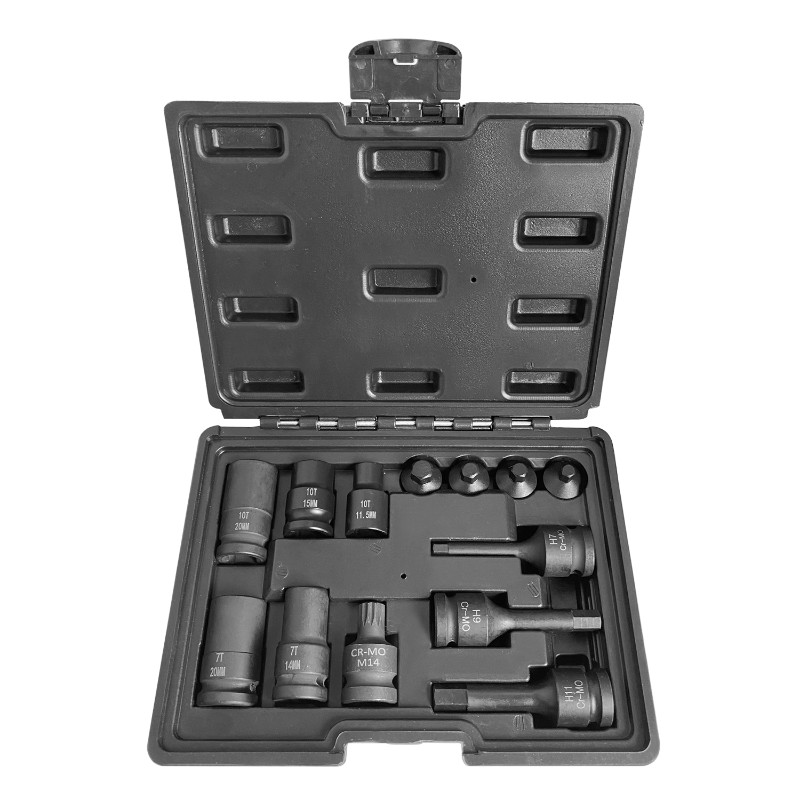 途锐Q7保时捷卡宴奥迪A8 S6刹车分泵卡钳螺丝拆装套筒工具10角7角