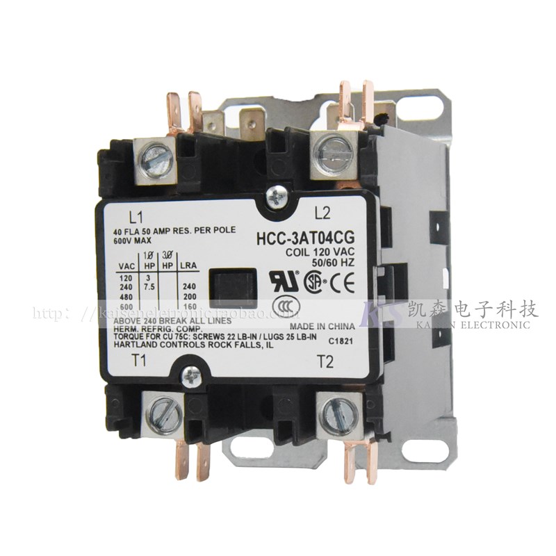 120V HCC-3AT04CG 208V240V HCC-3AU04EH UL 40A房车用交流接触器