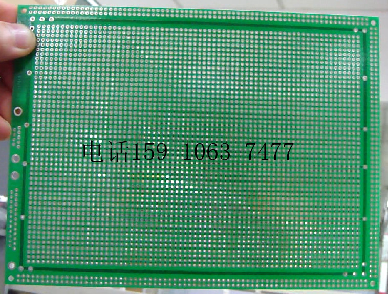 PCB,实验板,万用板,洞洞板单面镀锡三联孔15*20cm孔距2.54mm
