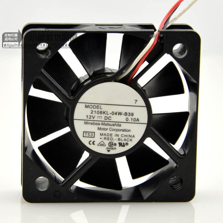 NMB 5015 5CM 双滚珠 12V0.10A 投影仪大屏幕风扇 2106KL-04W-B39