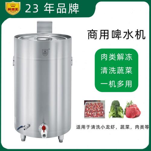 全自动啤水机啤肉机洗肉机解冻机商用肉类清洗机洗菜机餐饮