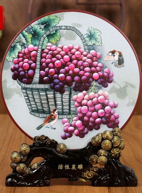 新中式摆件复古工艺品客厅书w房间中国风古典装饰品玄关博古架摆