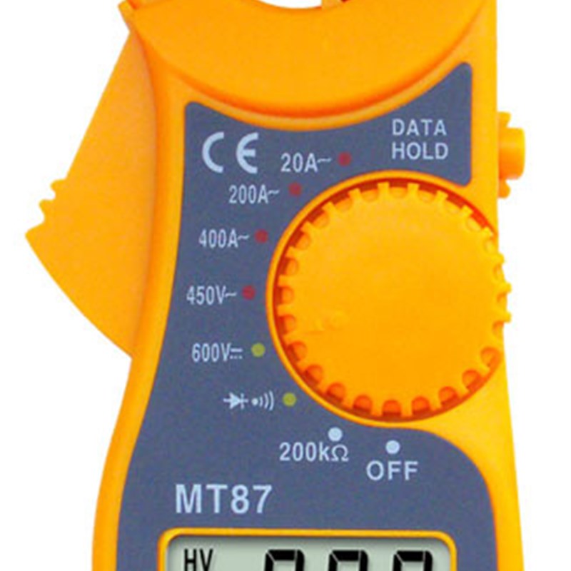 皇冠【仪表居】便携式数字钳形表 钳表MT87 送7号电池