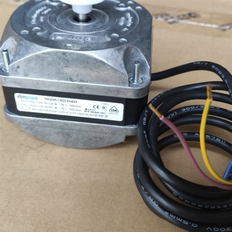 全新ebmpapst制冰机M4Q045-CA03-51/A53 36W雪柜外机马达冰箱电机