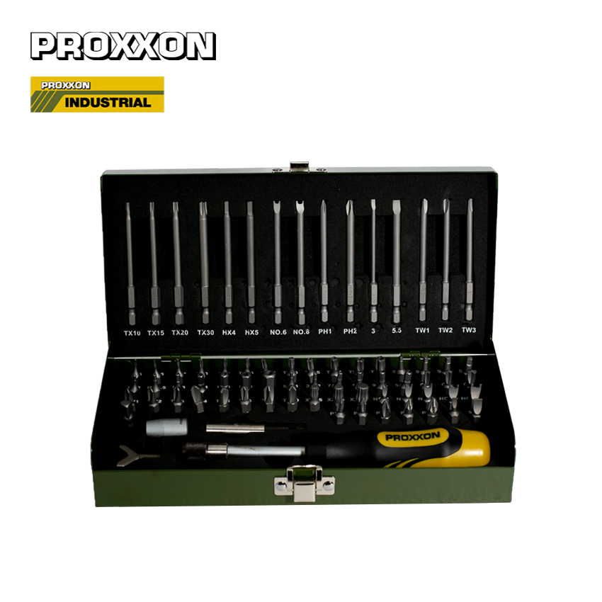 [23107]75件套螺丝批套装电批常用组原装进口德国PROXXON普洛克森