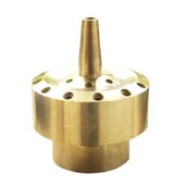 包邮 水景景观喷头 喷泉 4分DN15铜花柱喷头