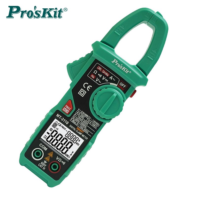 台湾宝工Proskit  MT-3110-C 智能型 钳形表数双屏数显式万用表