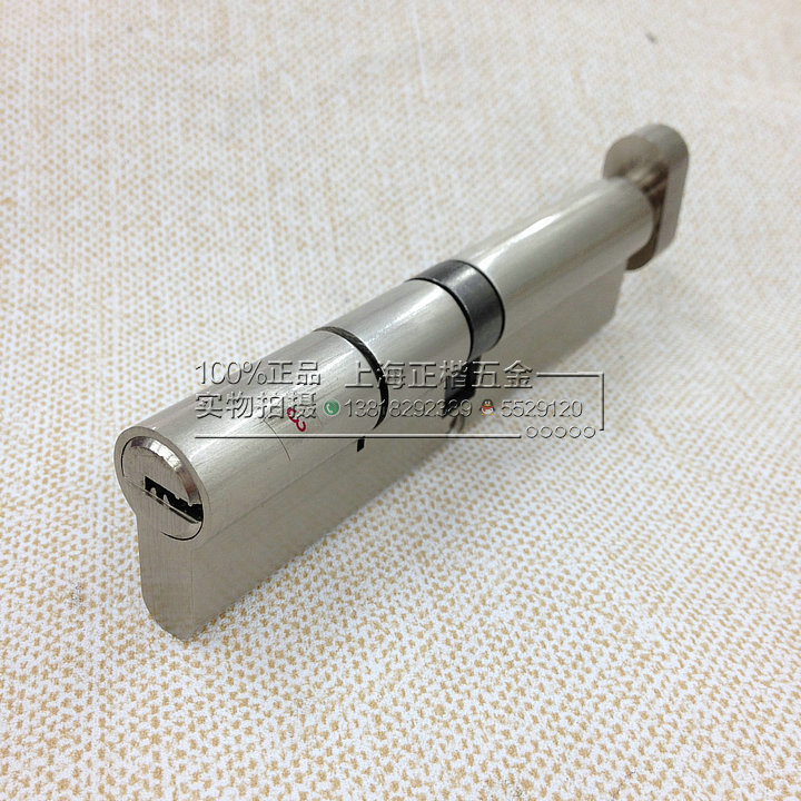 加长锁芯 加厚门锁芯 别墅实木门金属防盗门锁芯 120单开双开锁芯