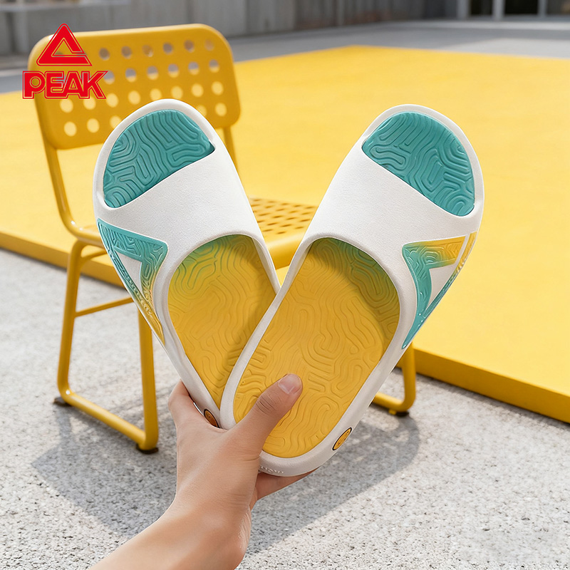 匹克态极男士新款家居外穿拖鞋