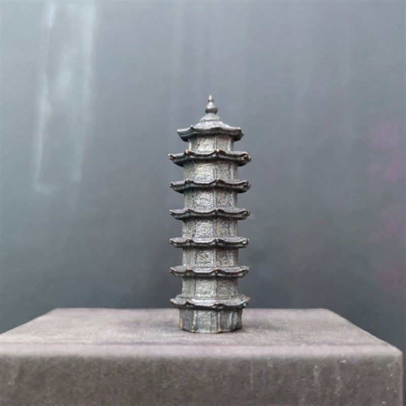 纯铜实心做旧吸水石假山上水石盆景宝塔小摆件微景观鱼缸造景配饰,鲜花速递/花卉仿真/绿植园艺,洒水/浇水壶,淘宝优惠券,粉丝福利购,淘宝优惠卷