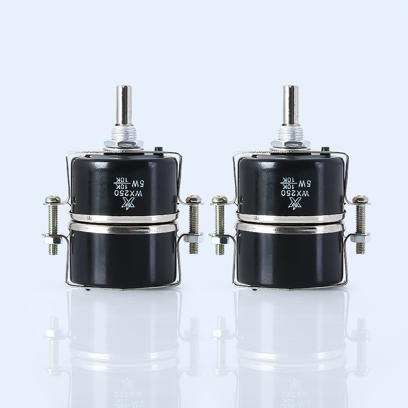 WX250双联5W 单圈线绕电位器 1K 2K2 4K7 10K 15K 22K 47K