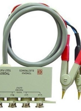 通用同惠全新LCR电桥测试盒电桥测试夹LCR电桥测试线TH26011A同款